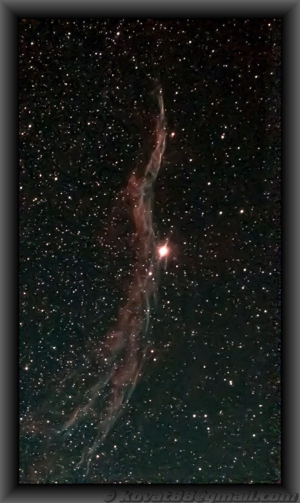 Fátyol-köd - NGC 6960
